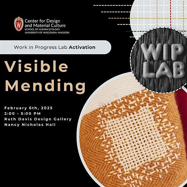 WIP LAB Activation - Visible Mending with Emma MacLaughlin-Barck