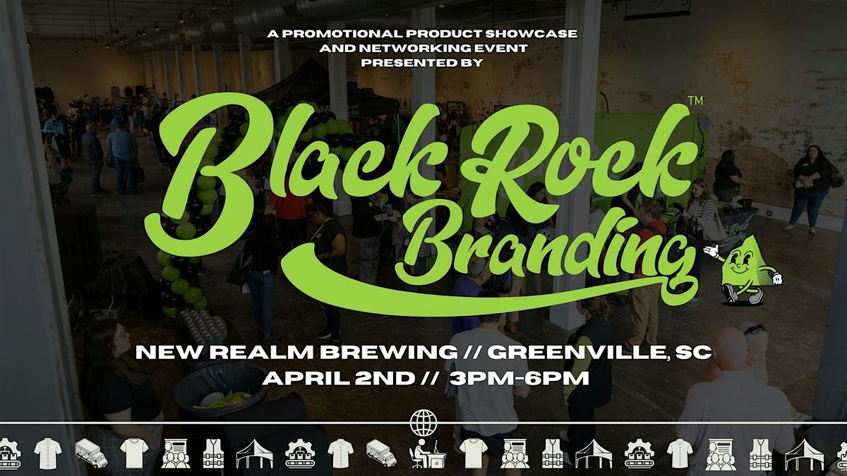 Black Rock Branding @ New Realm Brewing: A Promotional Product Showcase