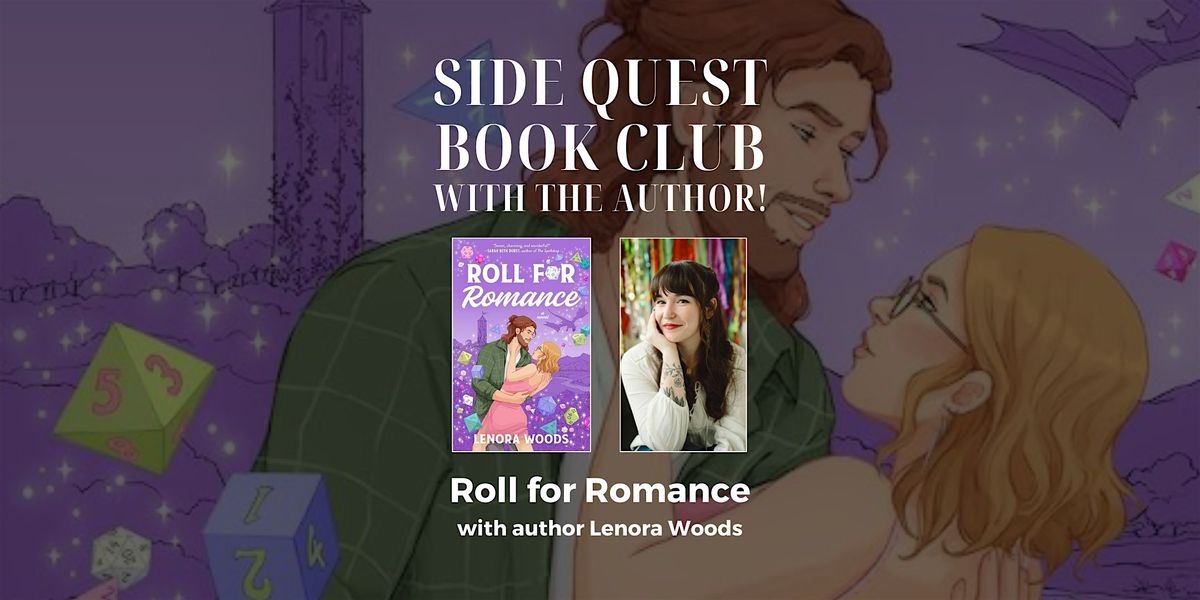 Book Club with the Author: Roll for Romance with Lenora Woods