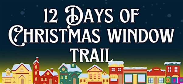 Twelve Days of Christmas Window Trail at Alcester Library