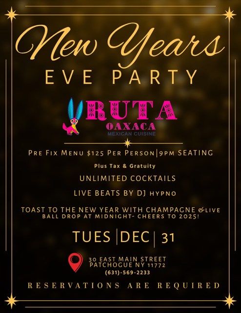 New Year's Eve Celebration!