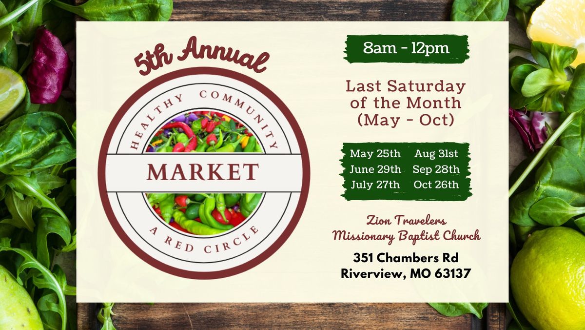 5th Annual Healthy Community Market 