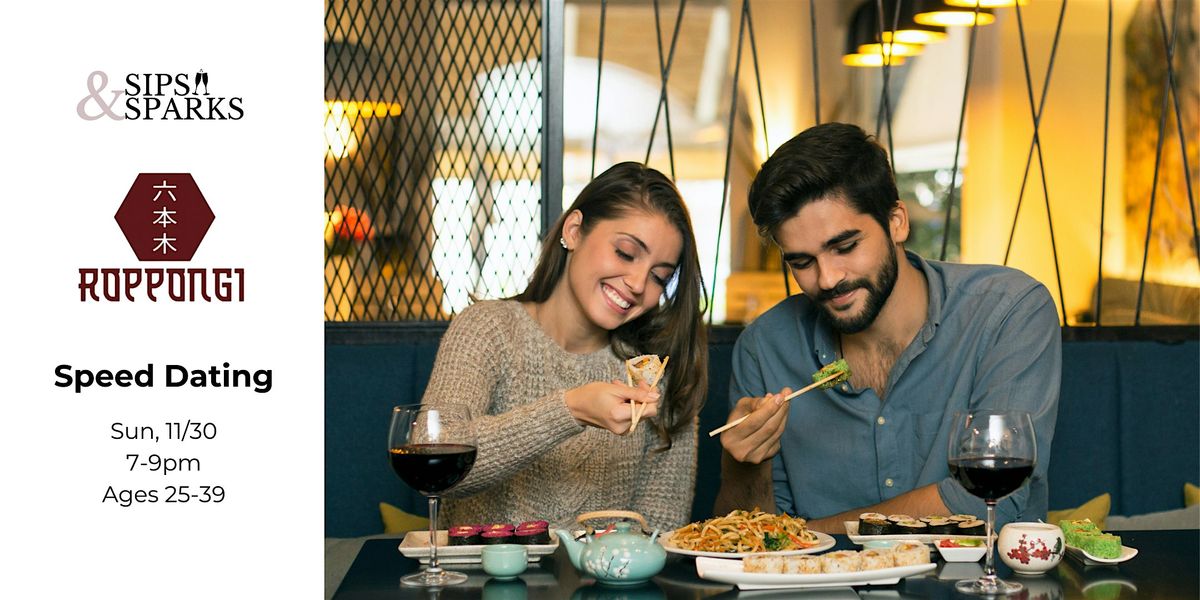 Speed Dating Ages 25-39 in Fairfield, CT at Roppongi