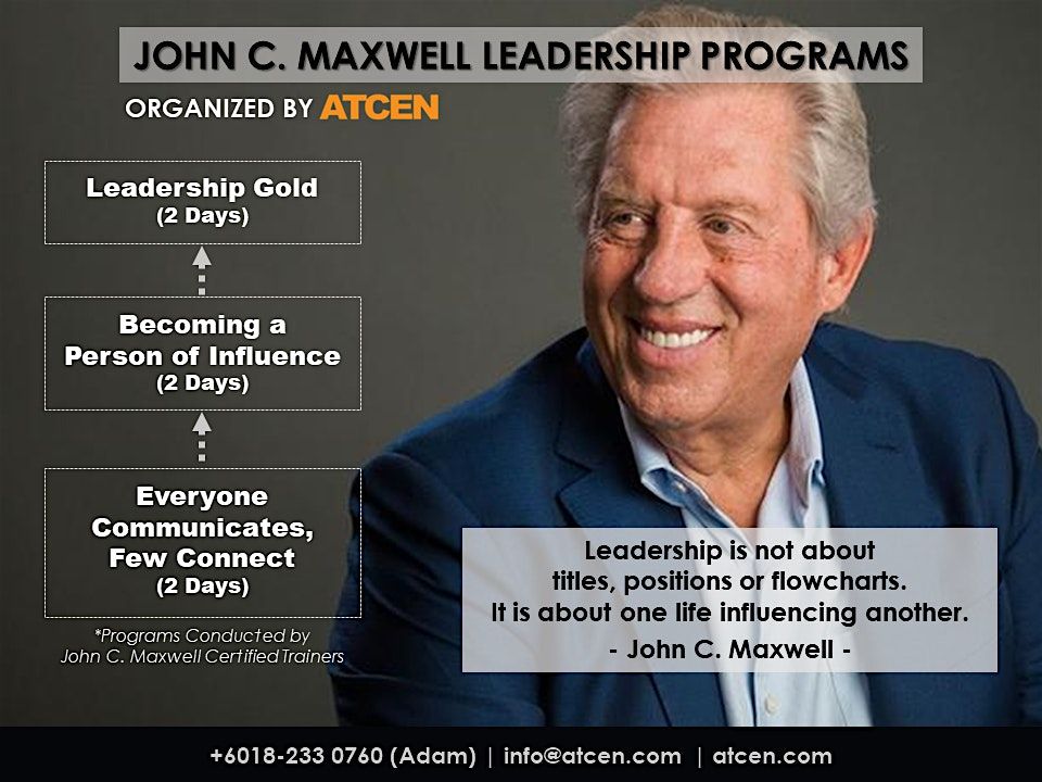 Becoming a Person of Influence (John C. Maxwell Program)