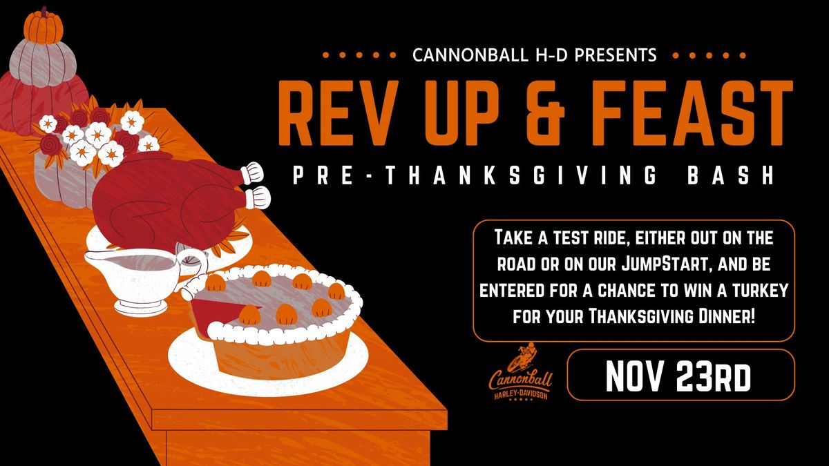 Rev Up & Feast: Pre-Thanksgiving Bash