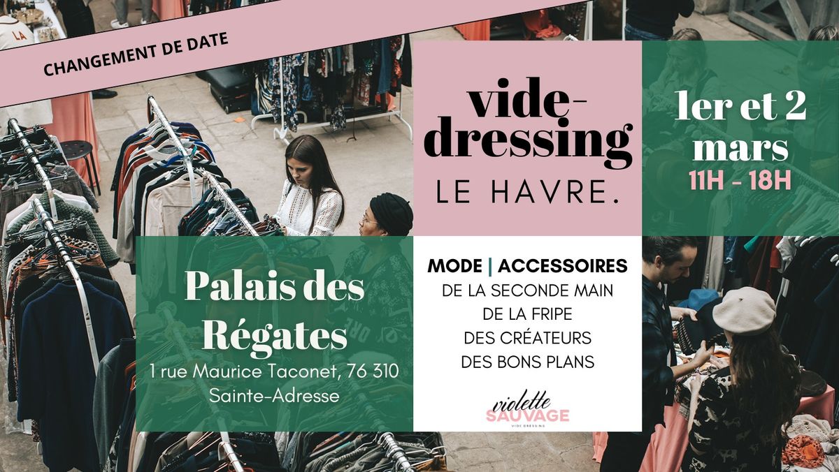 Vide-dressing Violette Sauvage - Le Havre, Palais des R\u00e9gates