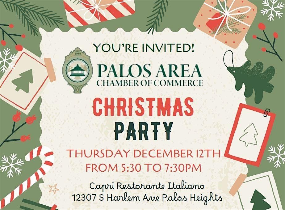 2024 Palos Area Chamber of Commerce Christmas Party