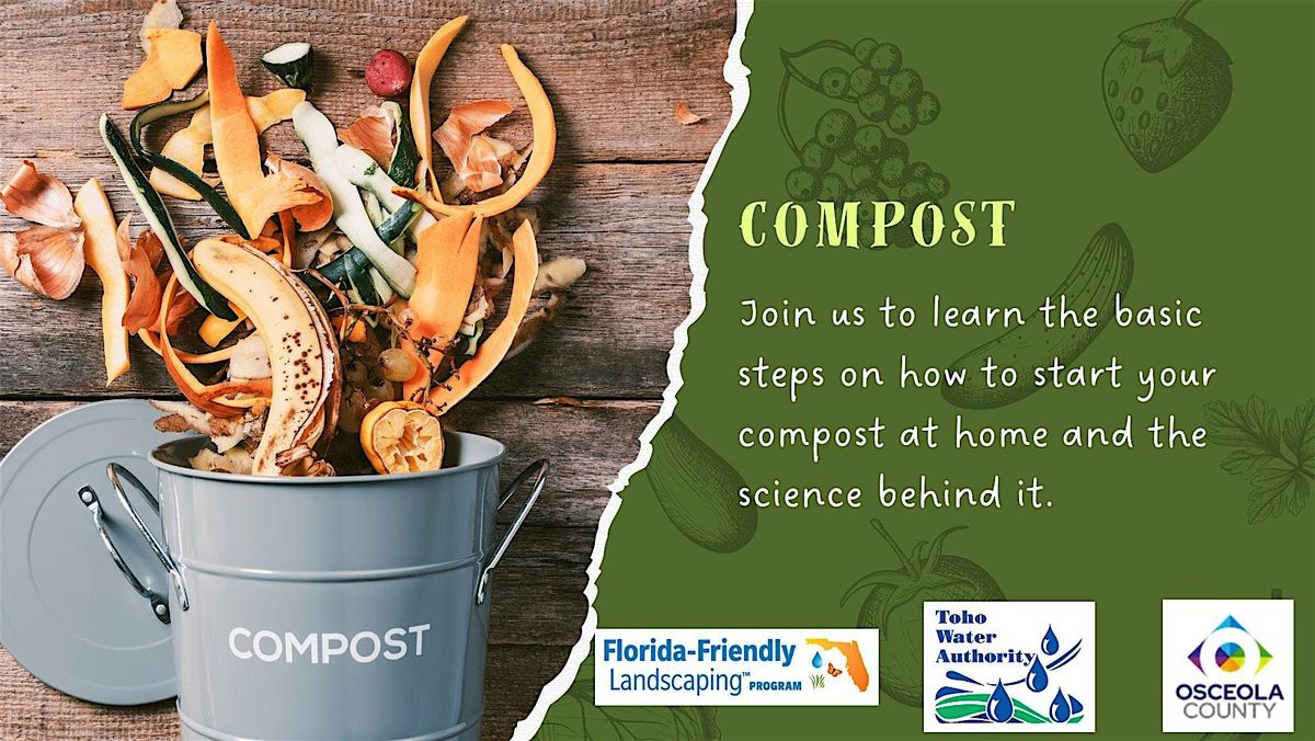 Composting- Monday, June 23  at 10:00 am