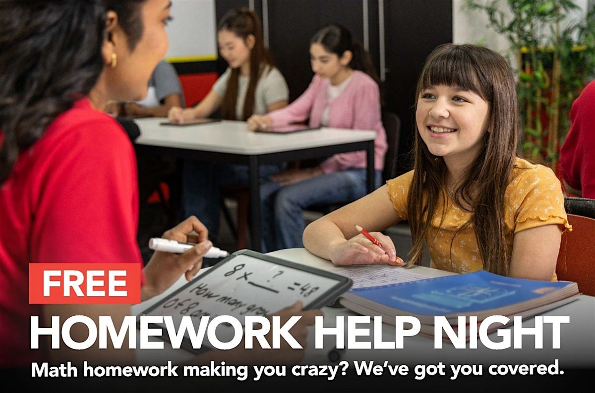 Math Homework Help Night