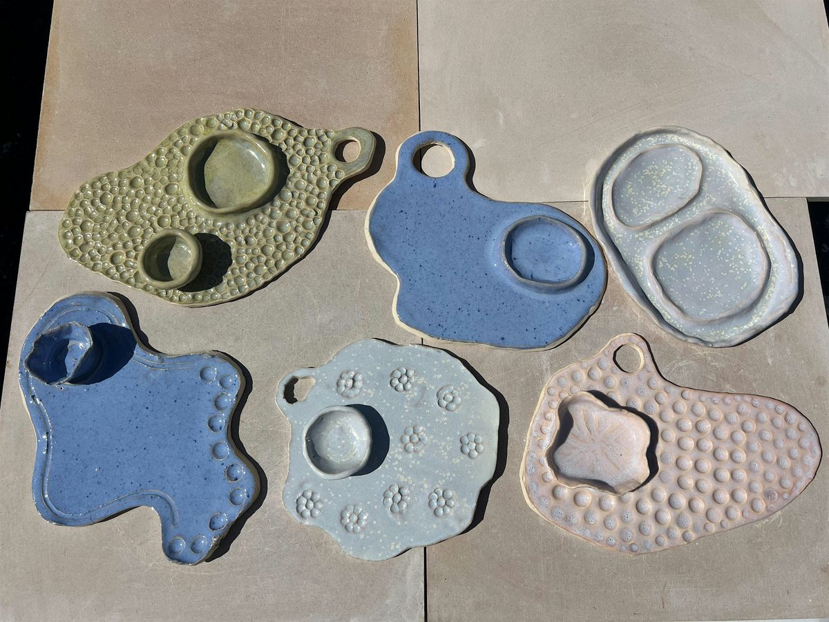 Ceramic Charcuterie Board Workshop- Intro to Pottery Class