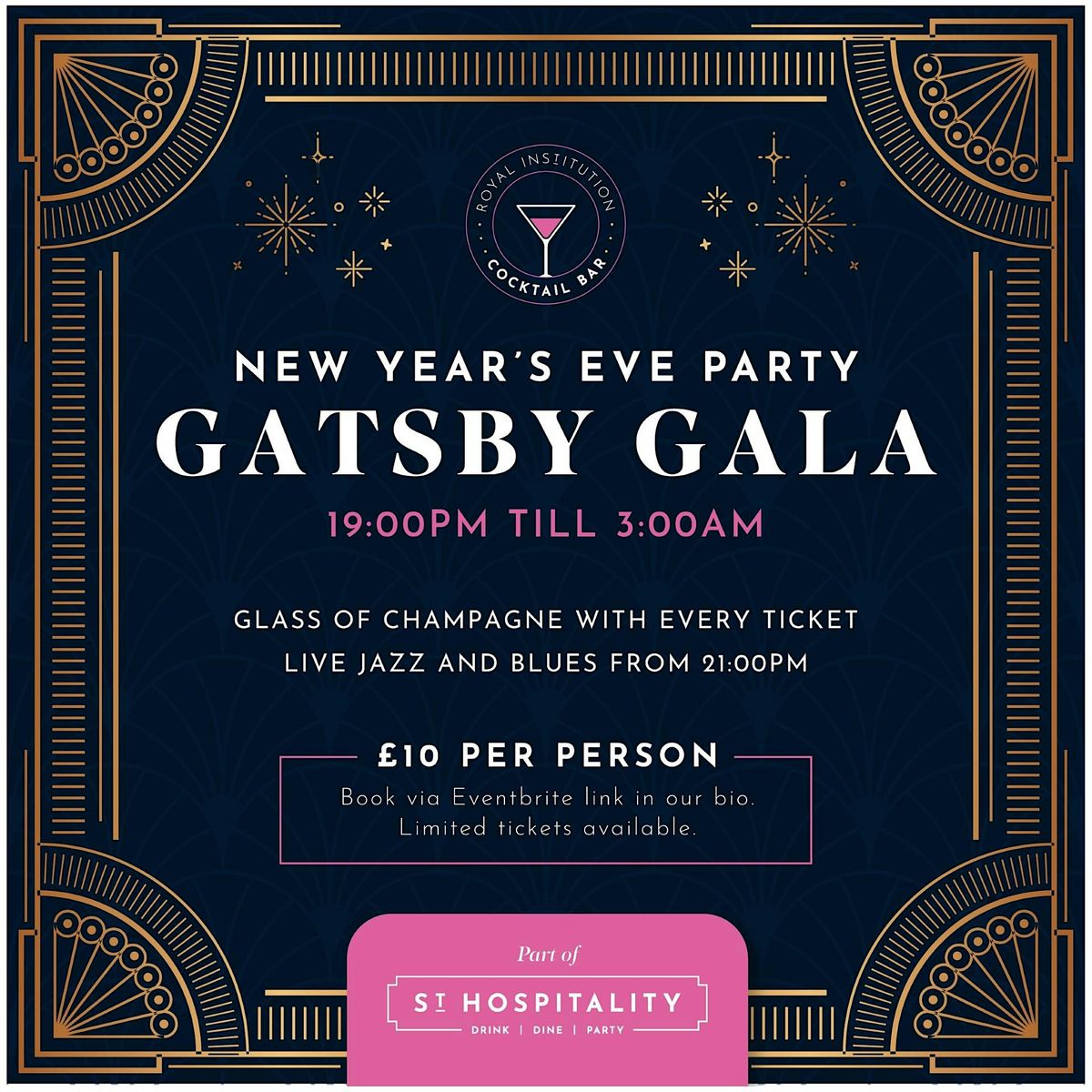 Gatsby Gala NYE Party