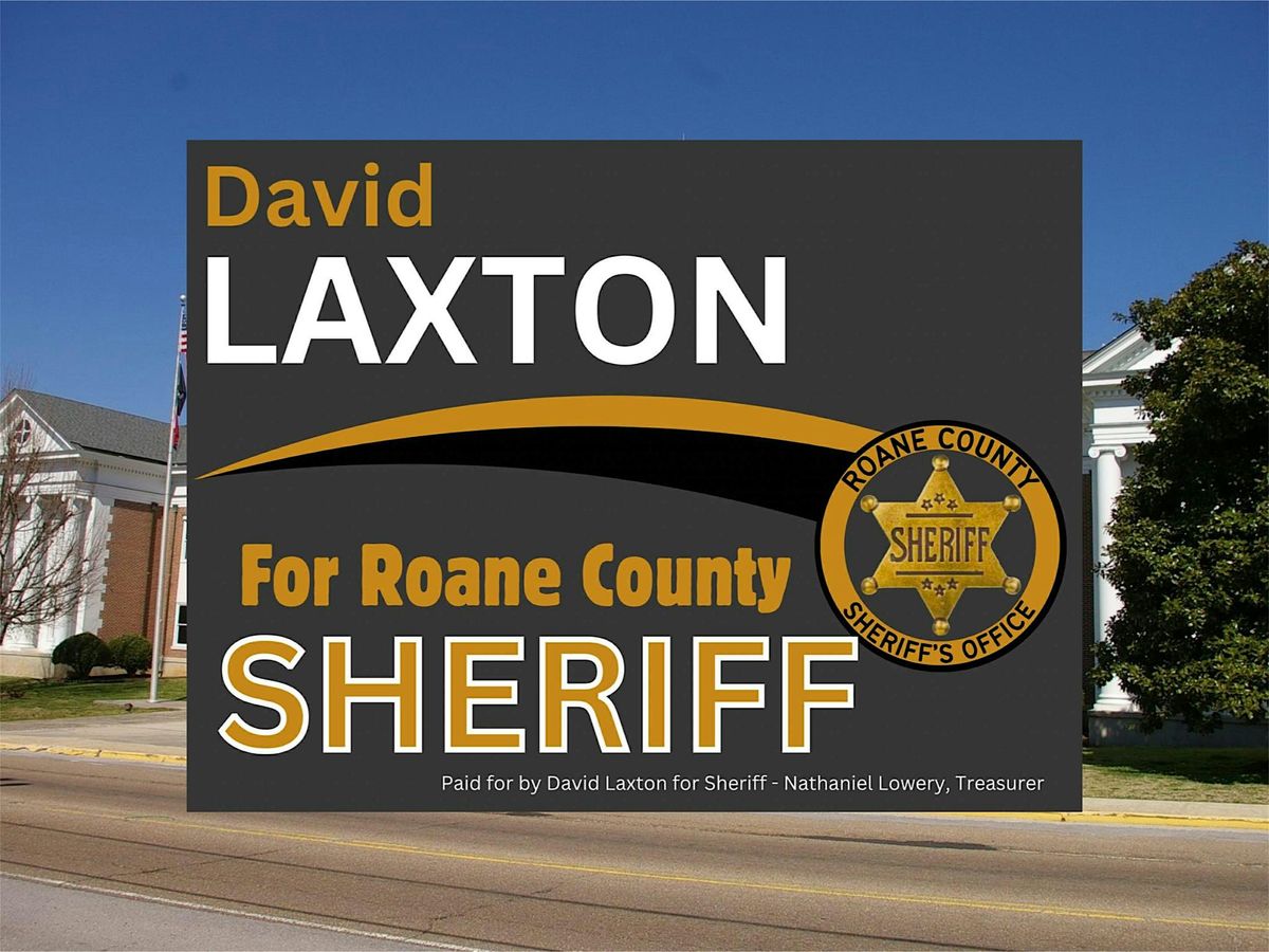 David Laxton For Roane County Sheriff Dinner
