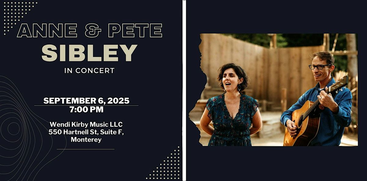 In Concert with Pete & Anne Sibley