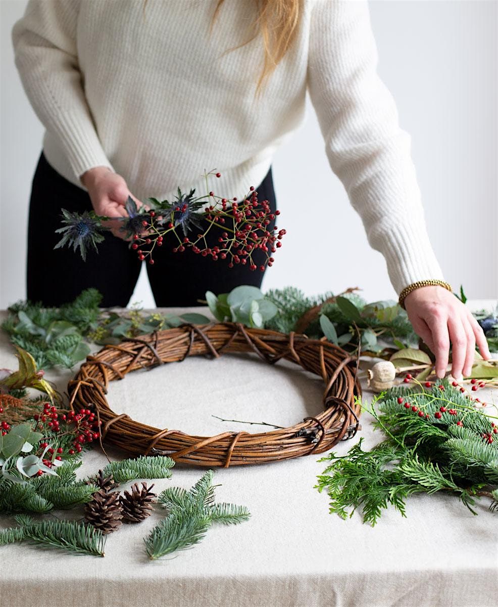 Christmas wreath workshop