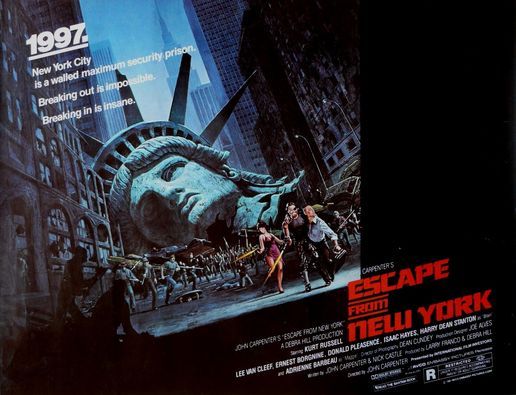Escape From New York (1981) + 12 other sci-fi classics