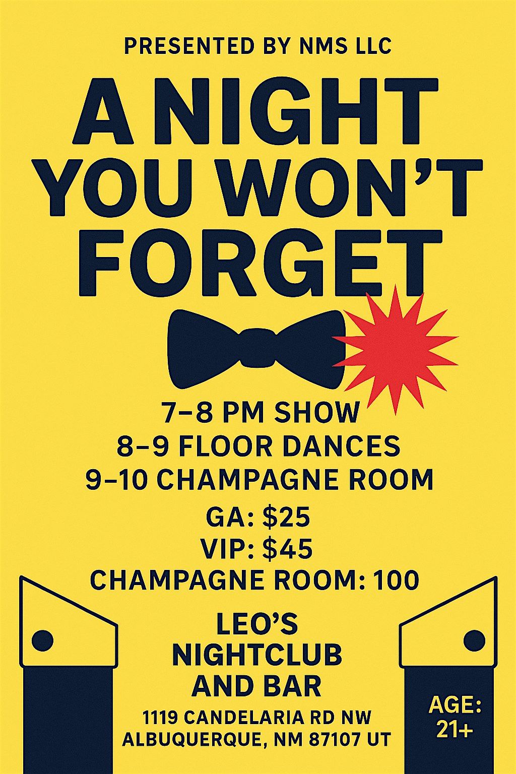 A Night You Won't Forget