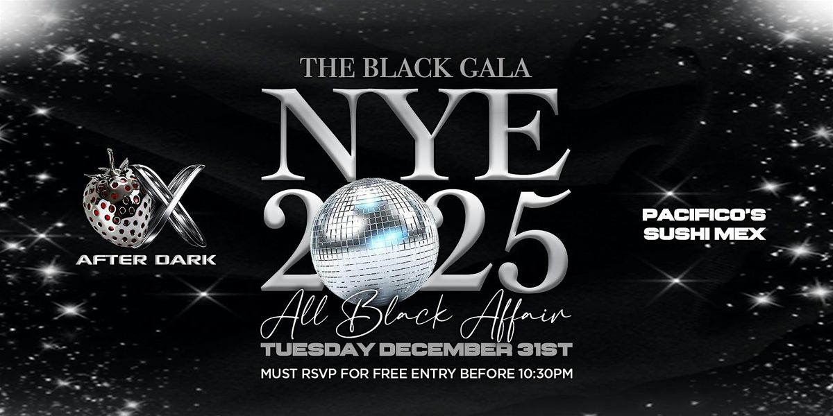 OX AFTER DARK NEW YEARS EVE ALL BLACK AFFAIR