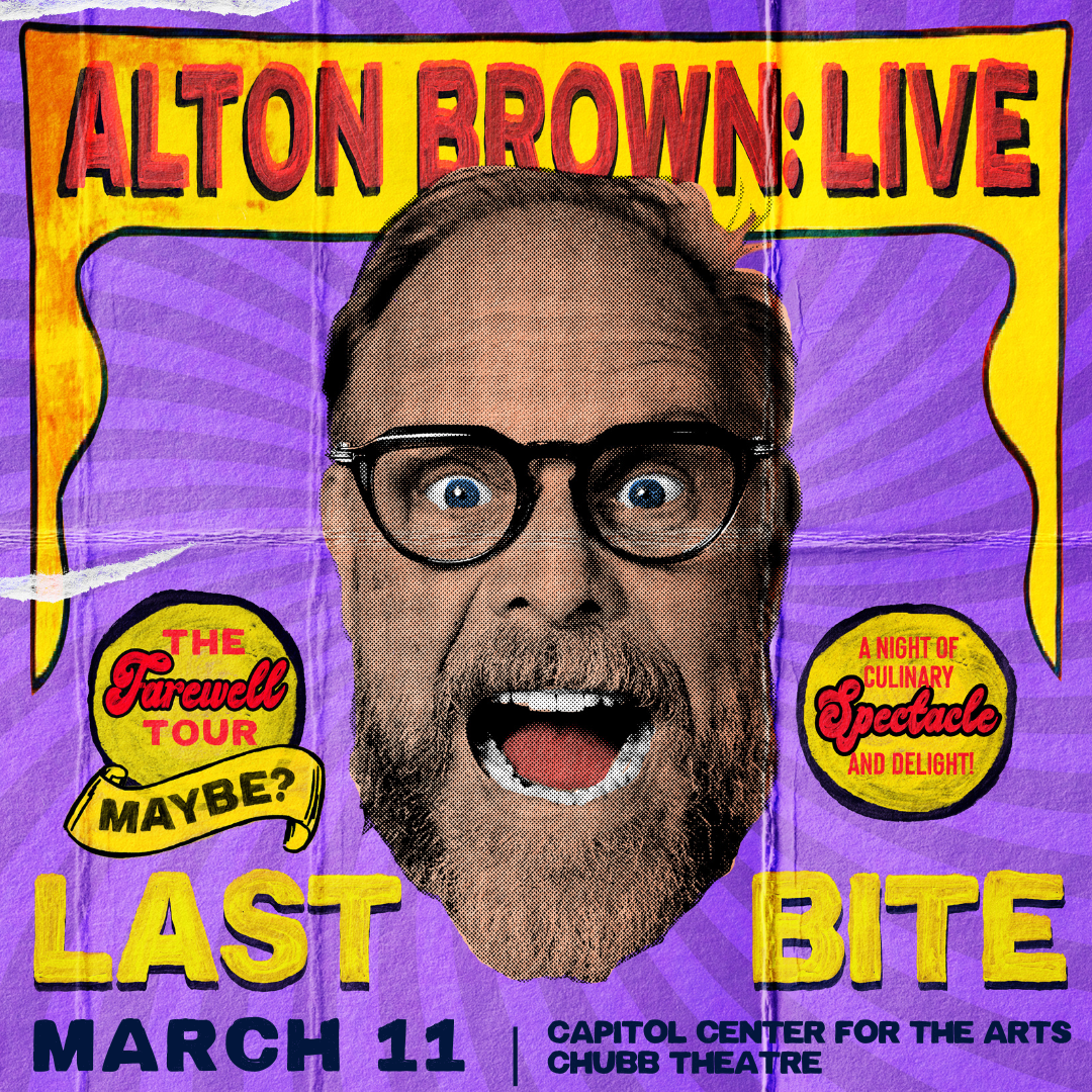 Alton Brown at Capitol Center for the Arts - New Hampshire