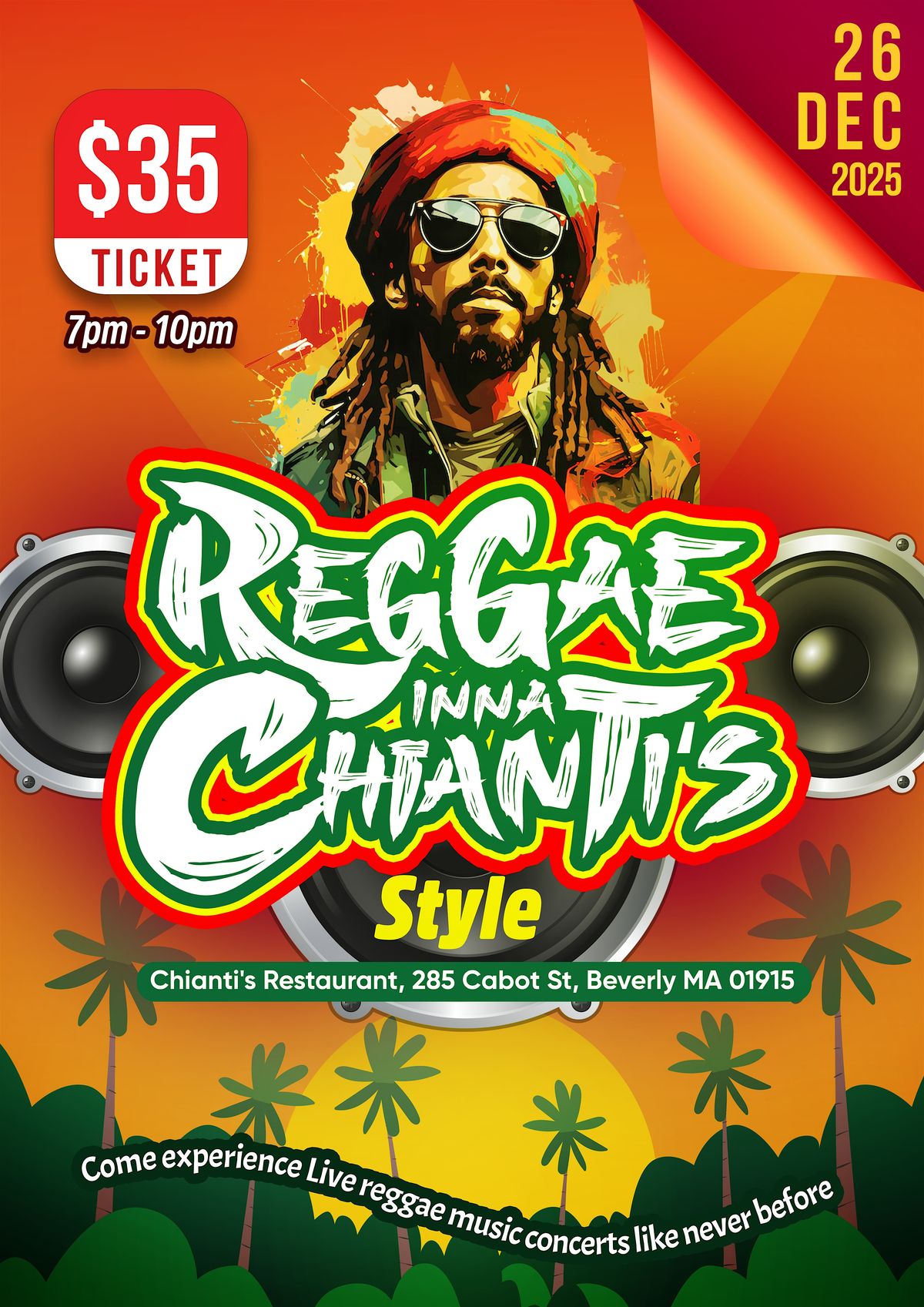Reggae Ina Chianti Style
