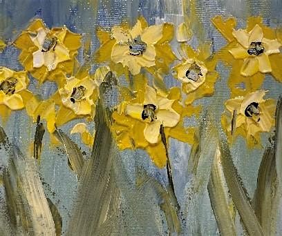 Palette Knife Spring Flowers | Brenda Dwyer, instructor