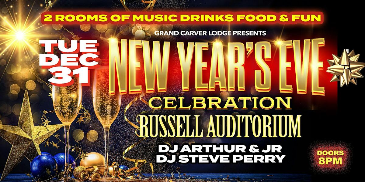 NEW YEAR'S EVE CELEBRATION at RUSSELL AUDITORIUM