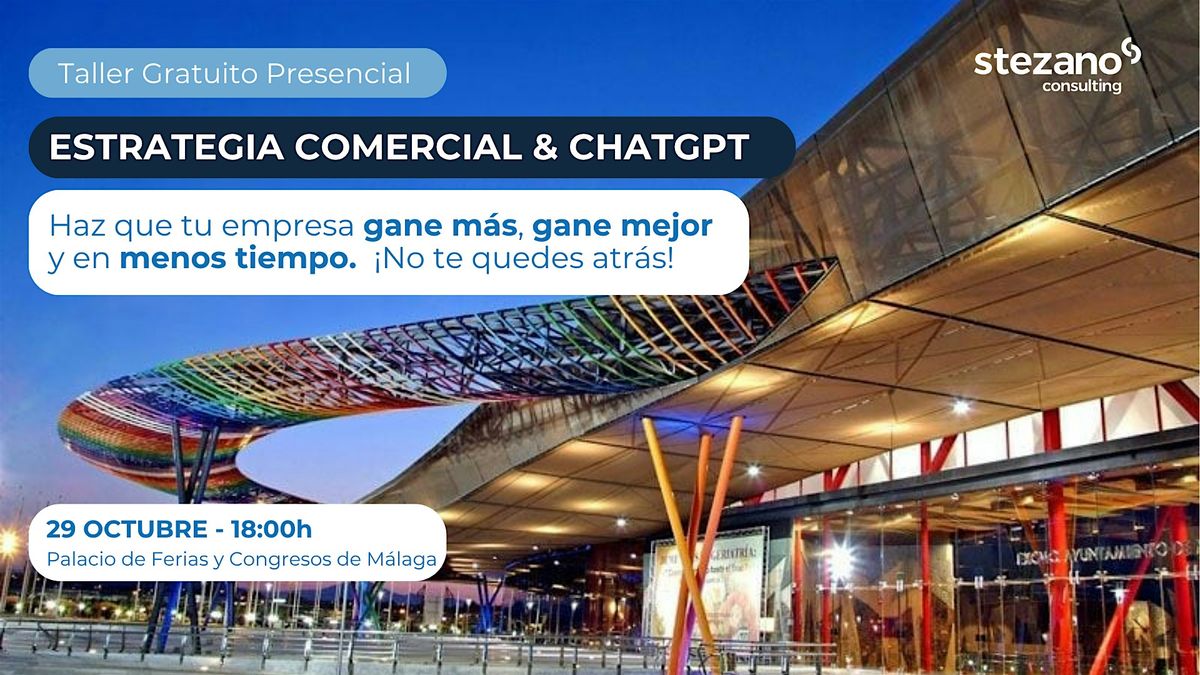 Taller Presencial de Estrategia Comercial con ChatGPT [GRATUITO]