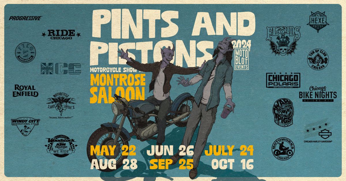PINTS & PISTONS - August 28th