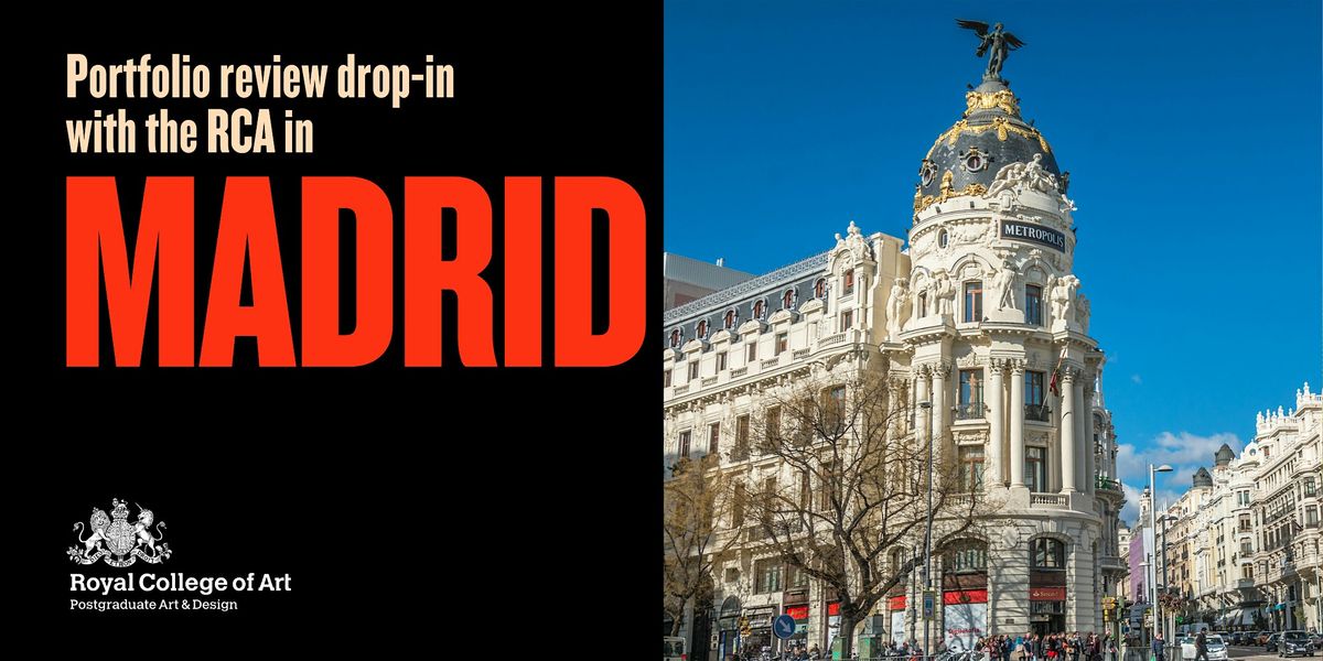 Portfolio review drop-in sessions in Madrid