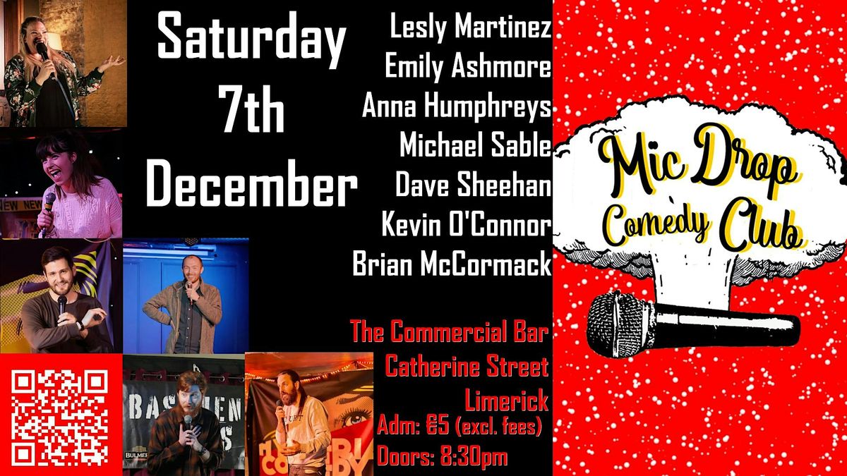 Mic Drop Comedy - Saturday 7th December