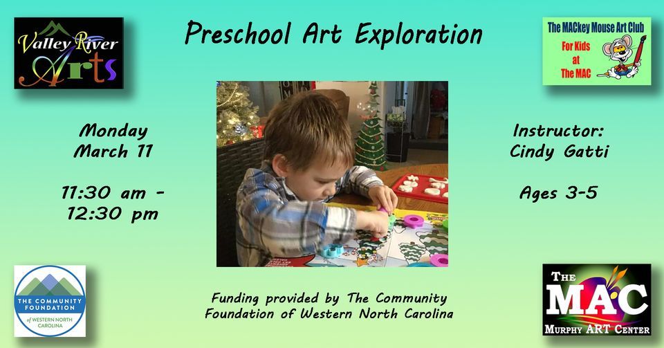 Preschool Art Exploration