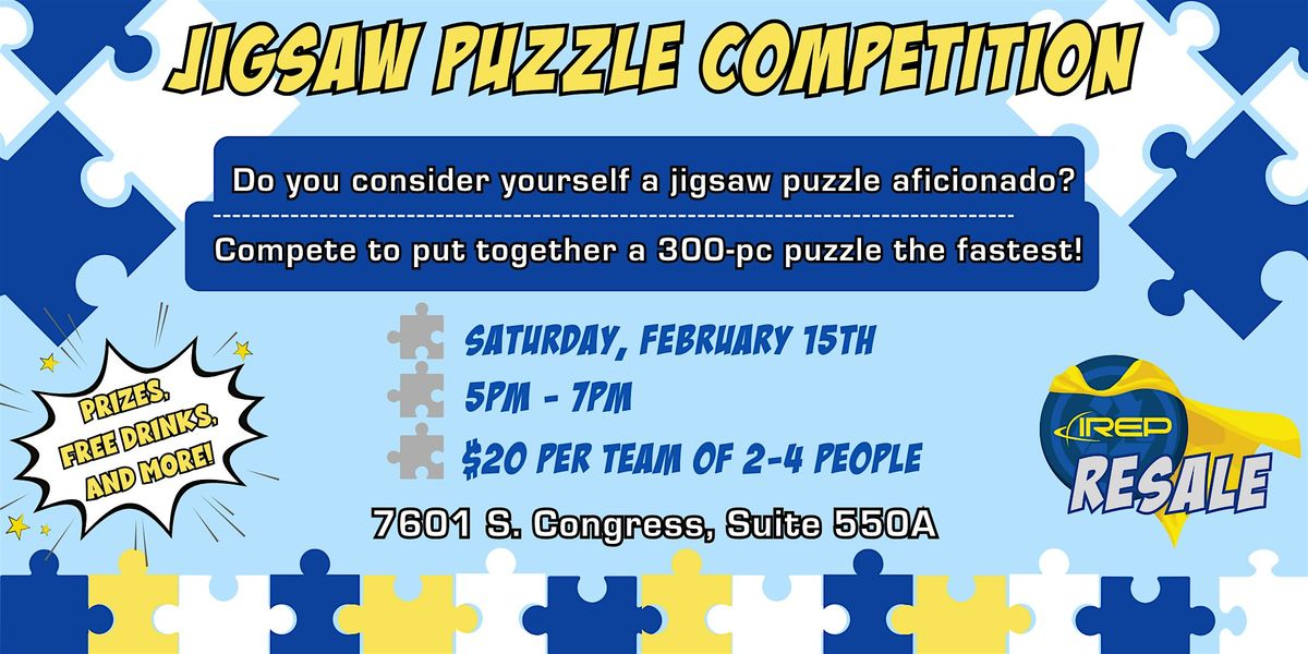 Puzzle Night Competition at IREP Resale