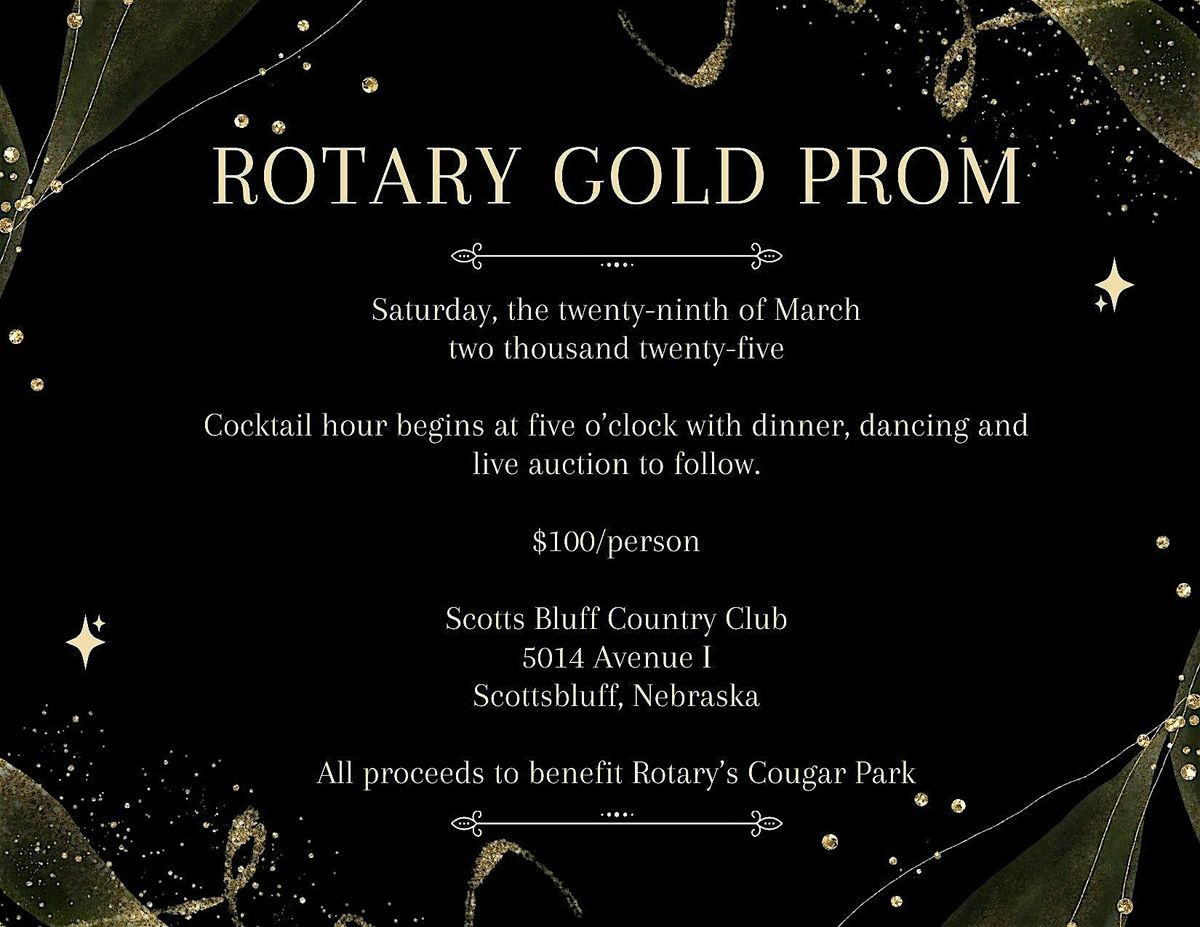 Rotary Gold Prom - 2025