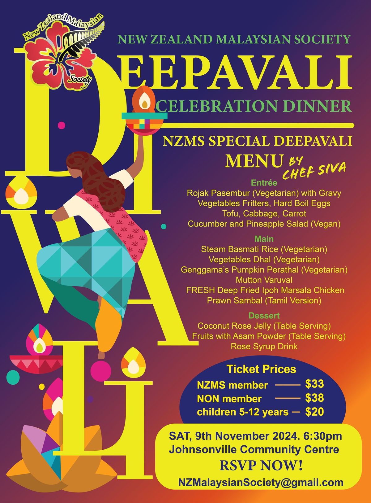 NZMS Deepavali Celebration Dinner 2024