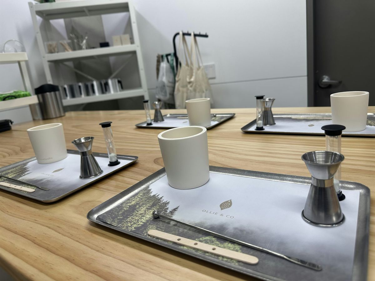 LIMITED!! Tea Themed Candle Making workshop with Ollie & Co.