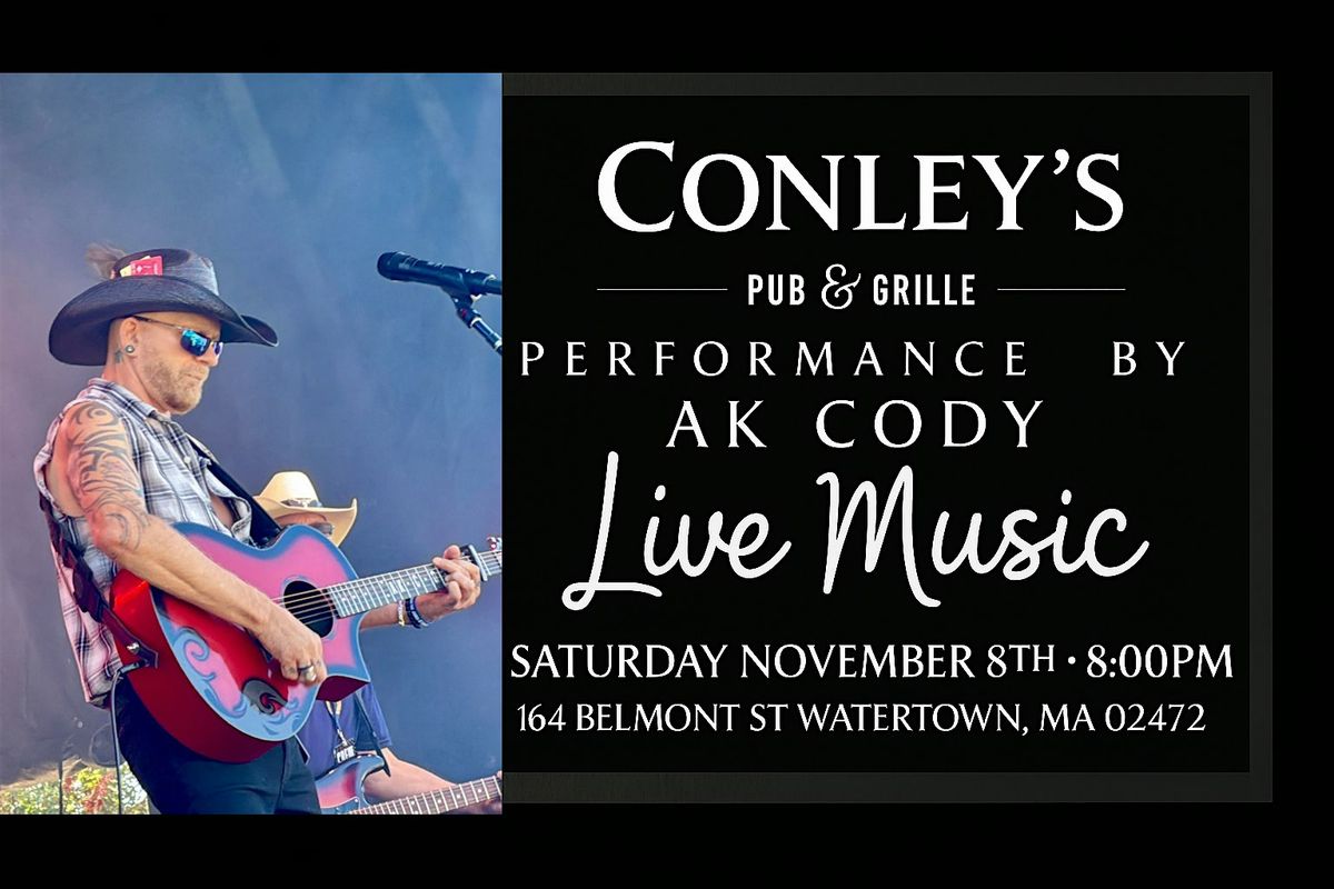 Country Music  Award Winner -  AK Cody LIVE