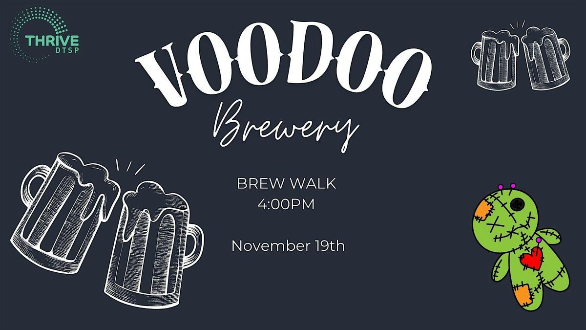 Thrive Members Brew Walk to VooDoo Brewery