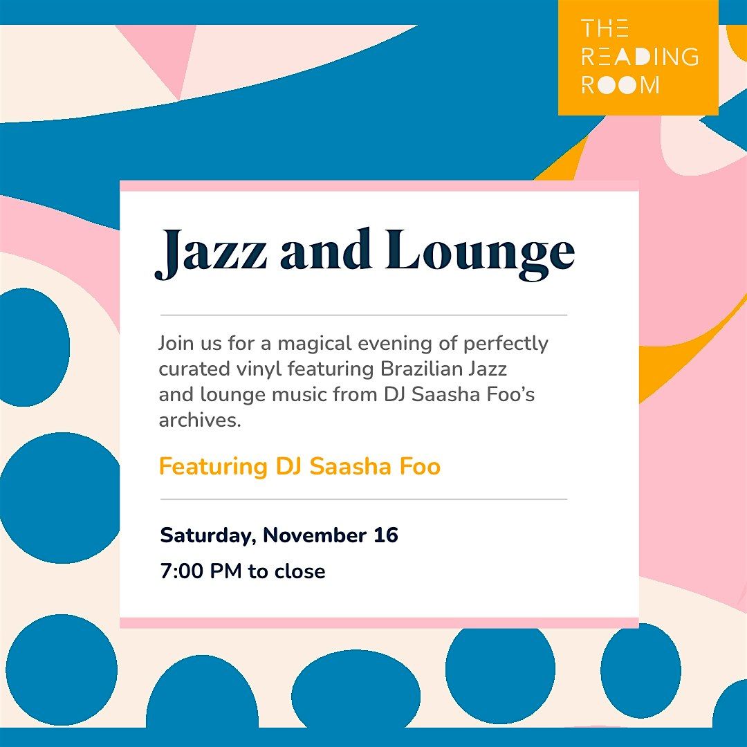 DJ Saasha Foo Live \u2013 Brazilian Jazz and Lounge