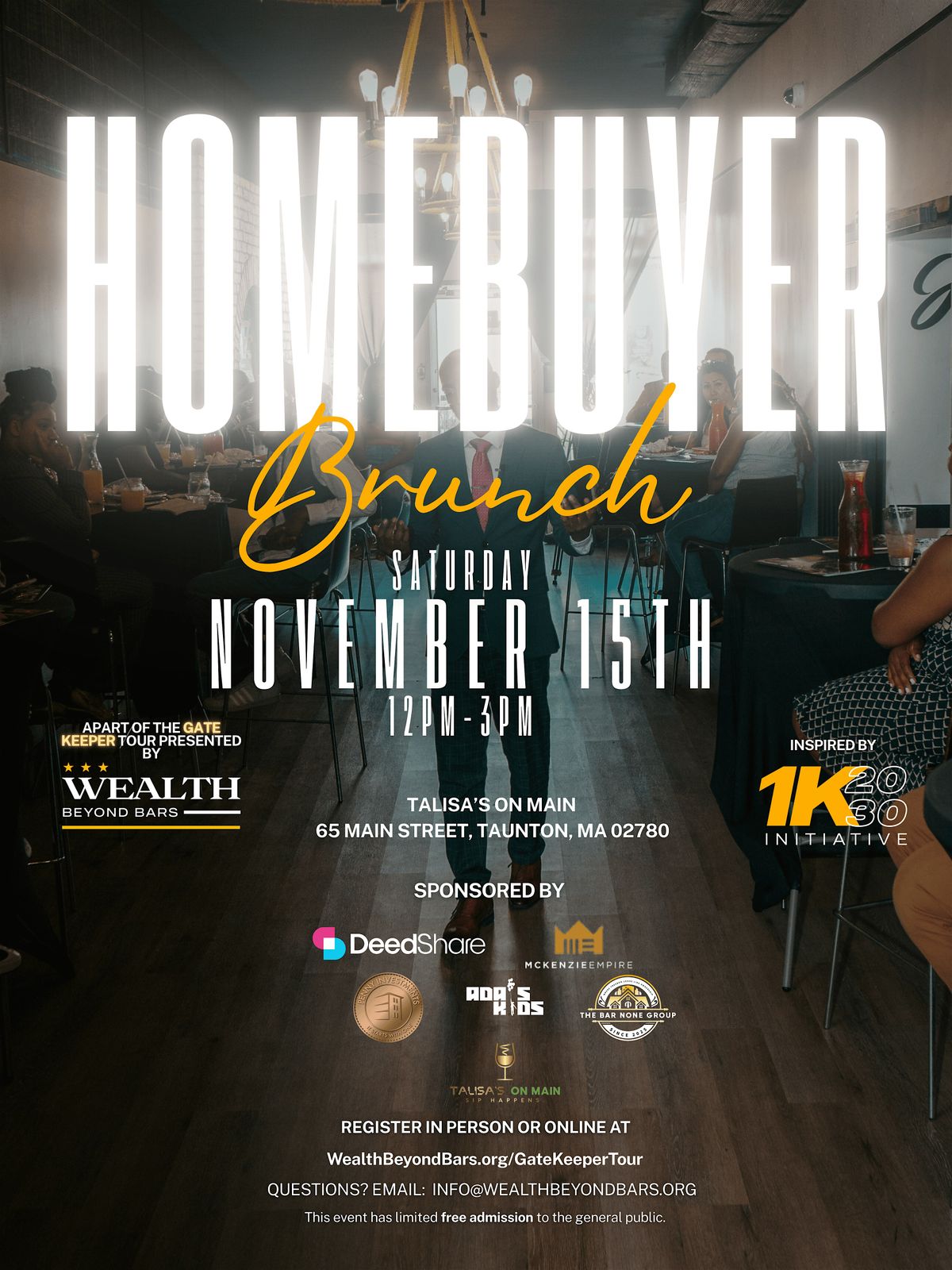 1k2030 Home Buyer Brunch at Talisa's on Main \u2014 Taunton