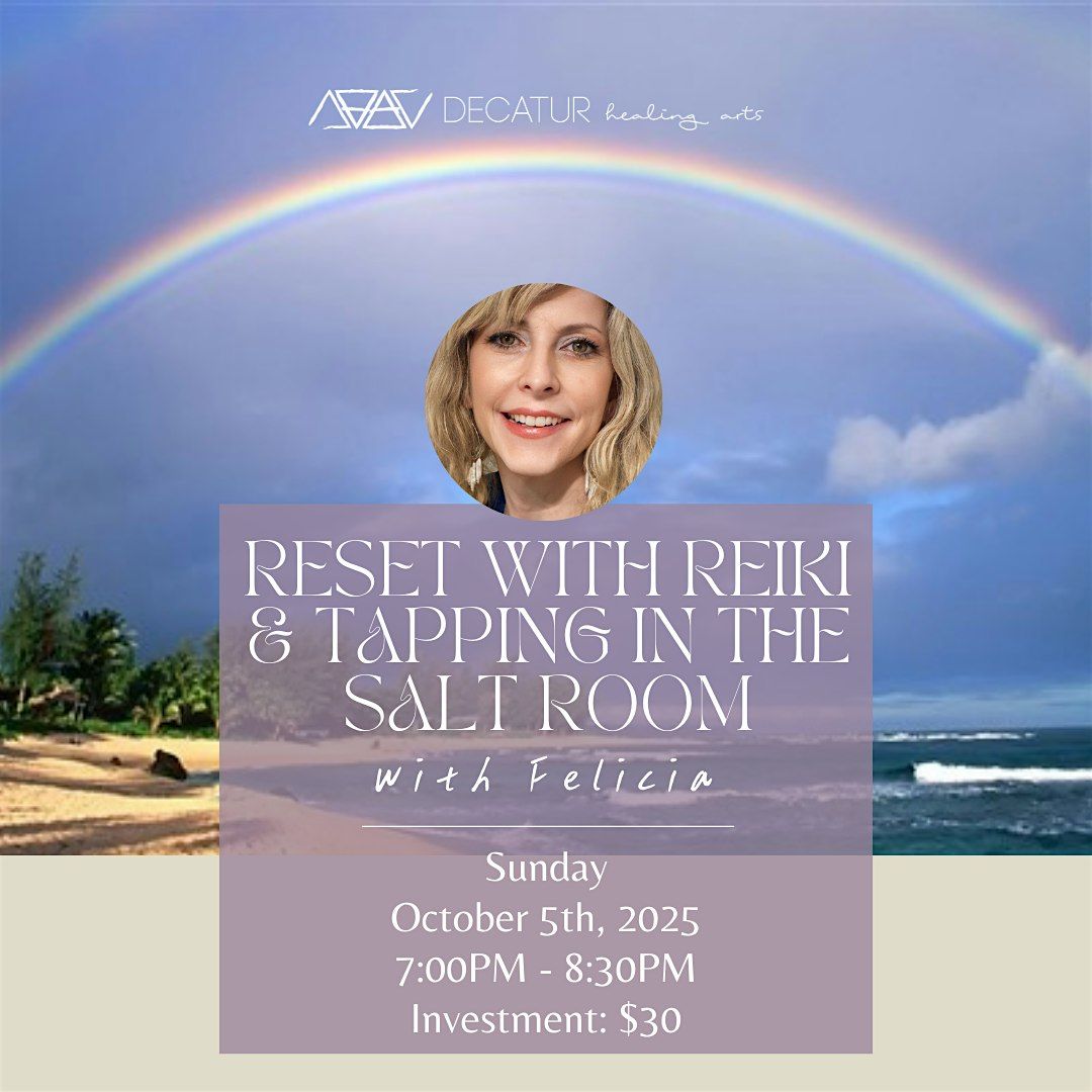 Reset with Reiki and EFT in the Salt Room