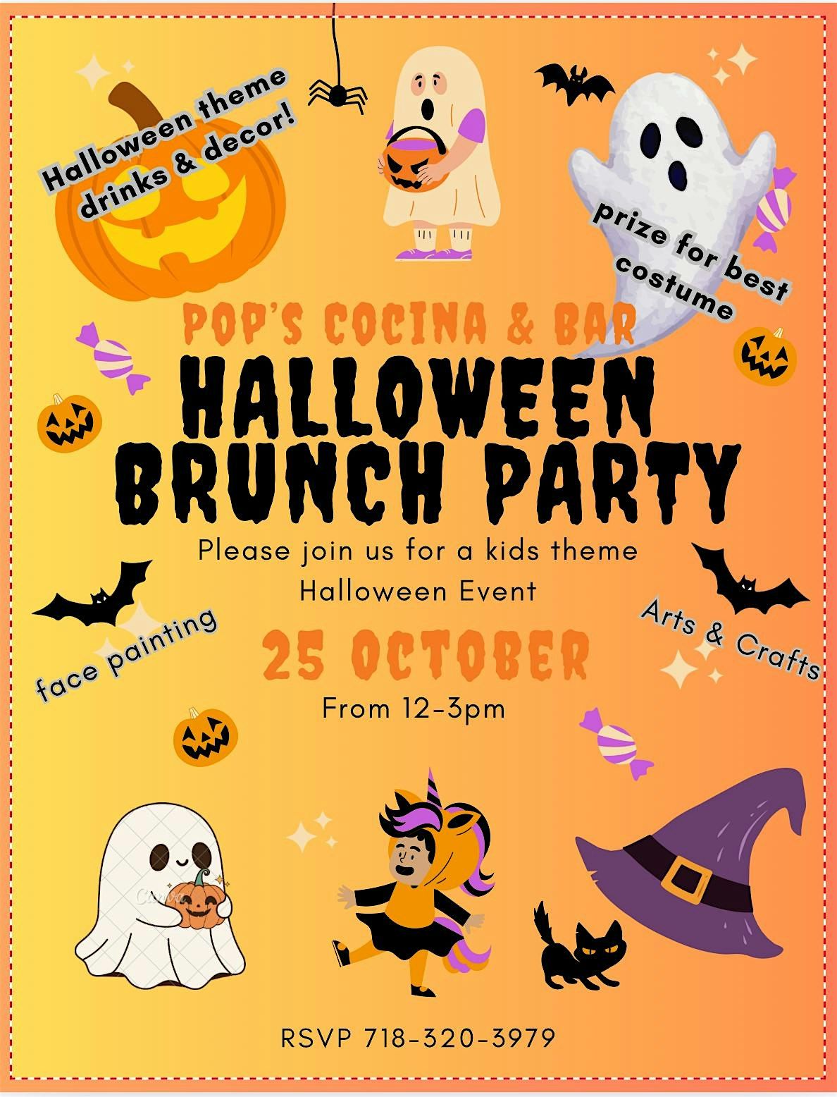 Halloween Kids Brunch Party