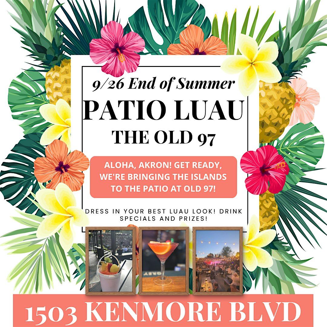 Patio Luau at The Old 97
