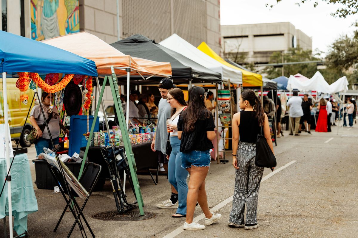 Downtown Houston Marketplace at Trebly park