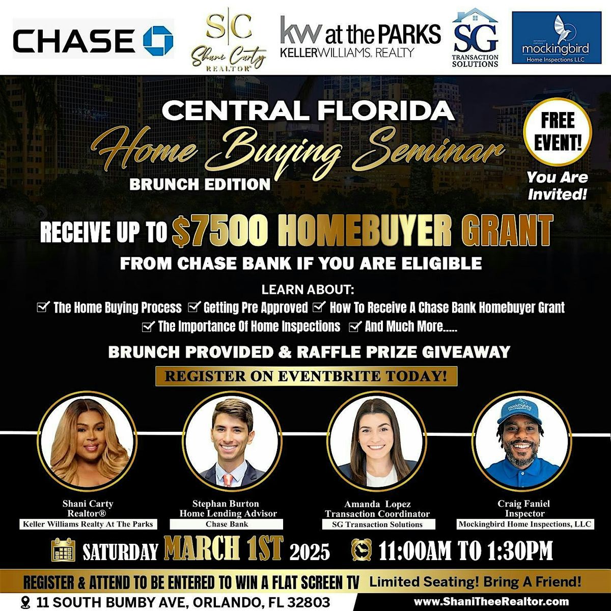 Central Florida Home Buying Seminar- Brunch Edition