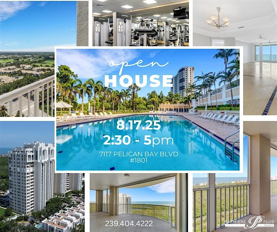Pelican Bay Naples Open House