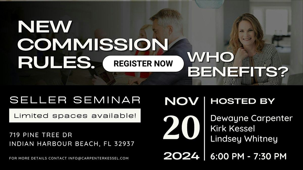 New Commission Rules | Seller Seminar