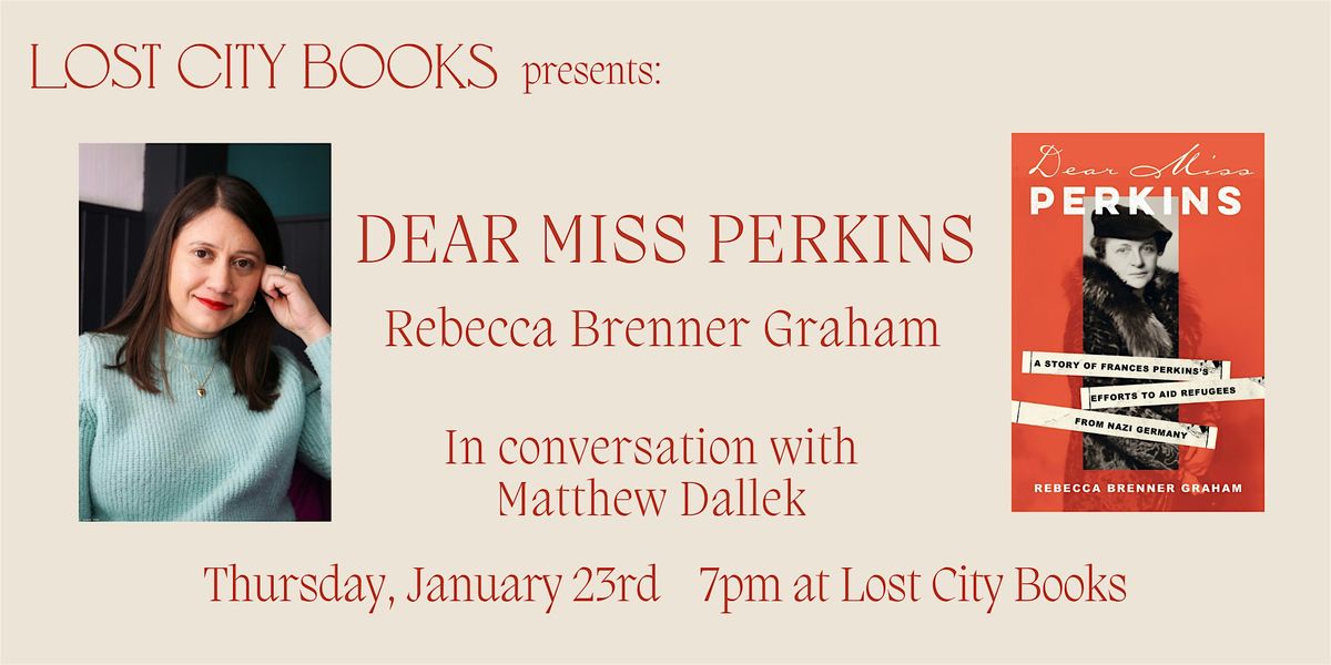 Dear Miss Perkins by Rebecca Brenner Graham