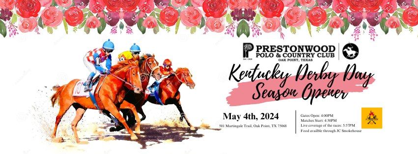 Kentucky Derby Day Season Opener