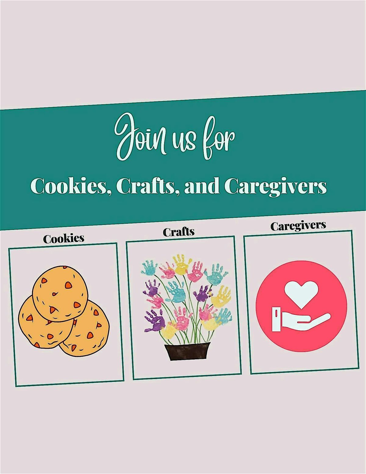 Cookies, Crafts, and Caregivers | Special Event