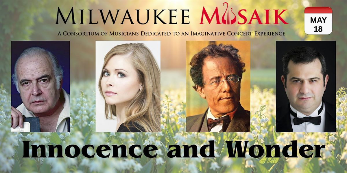 \u201cInnocence and Wonder" - Season Finale with soprano Alisa Jordheim.
