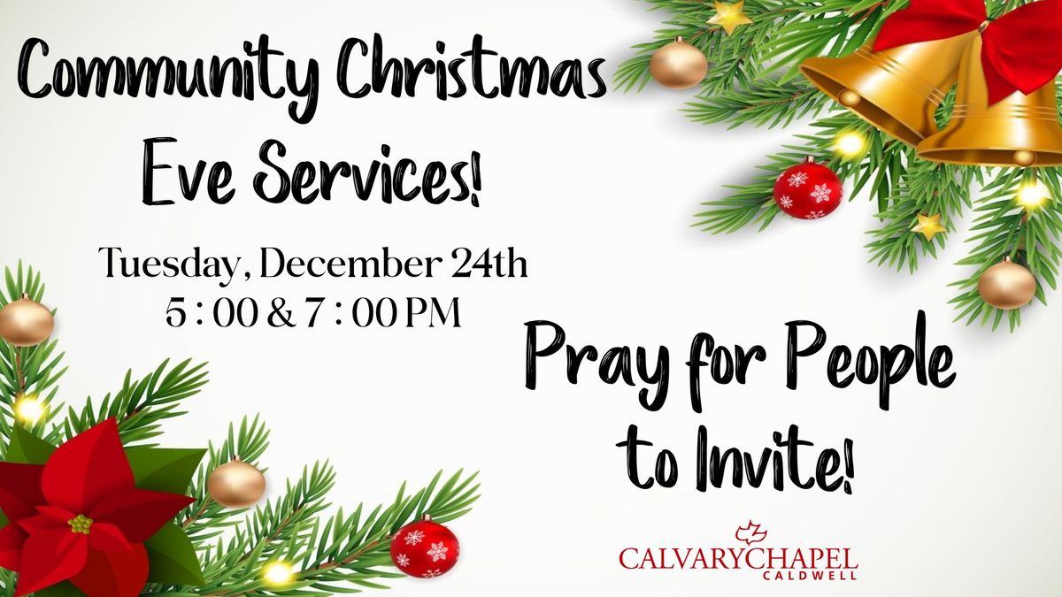 Community Christmas Eve Services